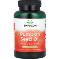 Swanson Vitamins, Moliūgų sėklų aliejus, 1000 mg, 100 minkštųjų kapsulių