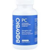 BodyBio, PC, liposominis fosfolipidų kompleksas, 100 minkštųjų kapsulių (650 mg vienoje minkštojoje kapsulėje)