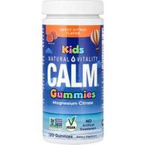 Natural Vitality, CALM®, vaikiški guminukai, saldūs citrusiniai, 120 guminukų (83 mg viename guminuke)