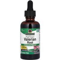 Nature's Answer, Valerijonų šaknų skystasis ekstraktas, be alkoholio, 1000 mg, 60 ml (2 skysčio uncijos)