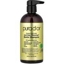 Pura D'or, Šampūnas su biotinu nuo plaukų slinkimo, 473 ml