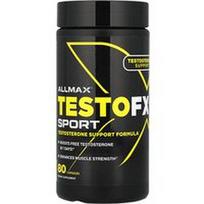 ALLMAX, TestoFX Sport, Testosterono palaikymo formulė, 80 kapsulių