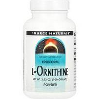 Source Naturals, L-ornitino milteliai, 100 g (3,53 uncijos)
