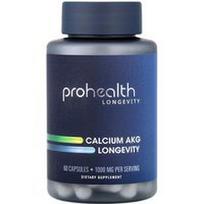 ProHealth Longevity, Kalcio AKG ilgaamžiškumas, 60 kapsulių (500 mg vienoje kapsulėje)