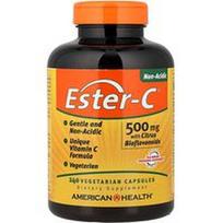 American Health, Ester-C® su citrusinių vaisių bioflavonoidais, 240 vegetariškų kapsulių