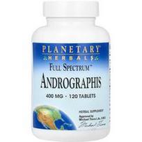 Planetary Herbals, „Full Spectrum™ Andrographis“, 400 mg, 120 tablečių
