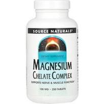 Source Naturals, Magnio chelatų kompleksas, 100 mg, 250 tablečių