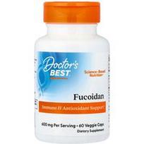 Doctor's Best, Fukoidanas, 60 vegetariškų kapsulių (300 mg vienoje kapsulėje)