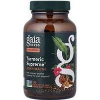 Gaia Herbs, Ciberžolės „Supreme®“, sąnarių sveikatai, 120 skystų fitokapsulių®