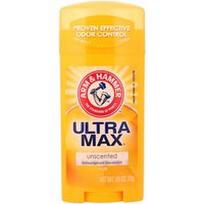 Arm & Hammer, „UltraMax™“, kietas antiperspirantas-dezodorantas, bekvapis, 73 g
