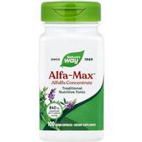 Nature's Way, Alfa-Max®, liucernos koncentratas, 100 veganiškų kapsulių