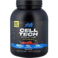 MuscleTech, „Cell-Tech™“ kreatinas, vaisių punšas, 2,63 kg
