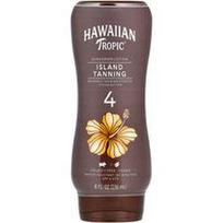 Hawaiian Tropic, Salos įdegis, kreminis losjonas nuo saulės, kakavos sviestas, SPF 4, 8 fl oz (236 ml)
