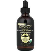 Pura D'or, Ekologiškas barzdos minkštinamasis aliejus, originalus sandalmedis, 4 fl oz (118 ml)