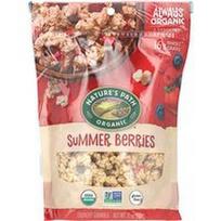 Nature's Path, Ekologiška traški granola, vasarinės uogos, 11 uncijų (312 g)