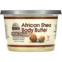 Okay Pure Naturals, Afrikietiškas taukmedžio kūno sviestas, baltas lygus, 13 uncijų (368 g)