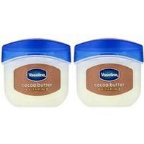 Vaseline, „Lip Therapy®“ želė su kakavos sviestu, 2 pakuotės, po 7 g (0,25 uncijos)