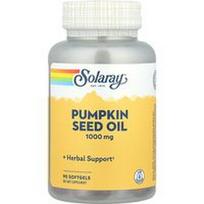 Solaray, Moliūgų sėklų aliejus, 1000 mg, 90 minkštųjų kapsulių