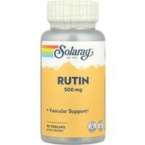 Solaray, Rutinas, 500 mg, 90 daržovių kapsulių