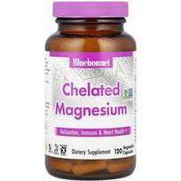 Bluebonnet Nutrition, Chelatinis magnis, 120 daržovių kapsulių (100 mg vienoje kapsulėje)