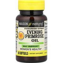 Mason Natural, Nakvišų aliejus, 60 minkštųjų kapsulių