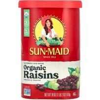 Sun-Maid, Kalifornijos saulėje džiovintos ekologiškos razinos, 18 uncijų (510 g)