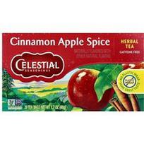 Celestial Seasonings, Žolelių arbata su cinamono ir obuolių prieskoniais, be kofeino, 20 arbatos pakelių, 48 g