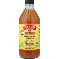 Bragg, Ekologiškas obuolių sidro actas su „Motina“ ir citrusiniu imbieru, 473 ml (16 skysčio uncijų)