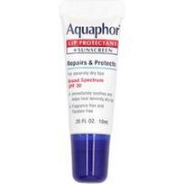 Aquaphor, Lūpų apsauga + kremas nuo saulės, SPF 30, 0.35 fl oz (10 ml)