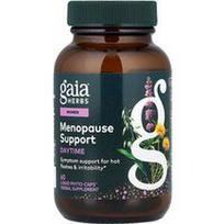 Gaia Herbs, Moterims, menopauzės palaikymas, dienos metu, 60 skystų fitokapsulių®