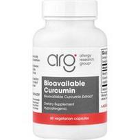 Allergy Research Group, Biologiškai prieinamas kurkuminas, 60 vegetariškų kapsulių (500 mg vienoje kapsulėje)