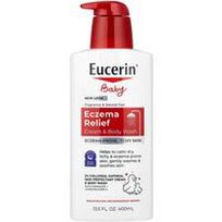 Eucerin, Kūdikiams skirtas kremas ir prausiklis nuo egzemos, be kvapiklių, 400 ml