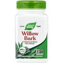 Nature's Way, Gluosnio žievė, 100 veganiškų kapsulių (340 mg vienoje kapsulėje)