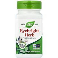 Nature's Way, Akišveitės žolė, 100 veganiškų kapsulių (280 mg vienoje kapsulėje)