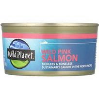 Wild Planet, Laukinė rausvoji lašiša, be odos ir kaulų, 170 g