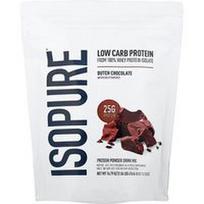 Isopure, Mažai angliavandenių turintys baltymų milteliai, olandiško šokolado skonio, 476 g