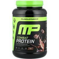 MusclePharm, „Combat®“ baltymų milteliai, šokoladinio pieno skonio, 900 g