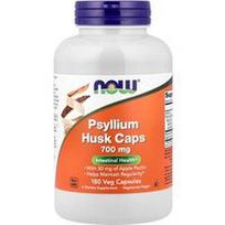 NOW Foods, Psyllium Husk kapsulės, 700 mg, 180 daržovių kapsulių