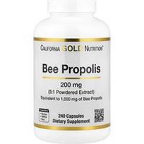 California Gold Nutrition, Bičių propolis, 1 000 mg, 240 kapsulių