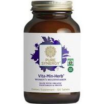 Pure Synergy, Vita-Min-Herb, moterų multivitaminas, 120 tablečių