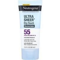 Neutrogena, „Ultra Sheer®“ apsauginis kremas nuo saulės sausam prisilietimui, SPF 55, 88 ml