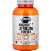 NOW Foods, Sportiniai, arginino ir citrulino milteliai, 340 g