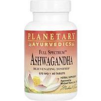Planetary Herbals, Ajurveda, „Full Spectrum™“ ašvaganda, 570 mg, 60 tablečių