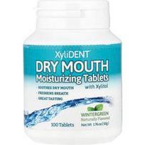 XyliDENT, Burnos džiūvimas, drėkinamosios tabletės su ksilitoliu, Wintergreen, 100 tablečių, 1.76 oz (50 g)
