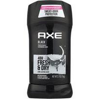 AXE, 48H šviežias ir sausas, antiperspirantas, juodas, šaldyta kriaušė ir kedro mediena, 2.7 uncijos (76 g)