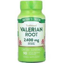 Nature's Truth, Valerijono šaknis, 90 greito atpalaidavimo kapsulių (1 200 mg vienoje kapsulėje)