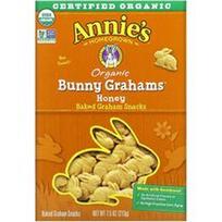 Annie's Homegrown, Ekologiški kepti zuikio „Graham“ traškučiai su medumi, 213 g