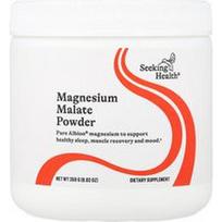 Seeking Health, Magnio malato milteliai, 8.82 mg, 250 g