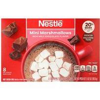 Nestle Hot Cocoa Mix, Mini zefyrai, turtingas pieniškas šokoladas, 8 pakeliai, 0.85 uncijos (24.2 g)