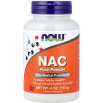 NOW Foods, NAC gryni milteliai, 4 uncijos (113 g)